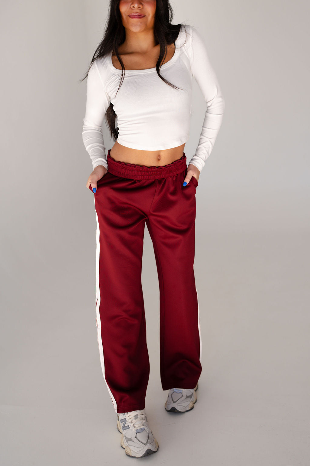 Jane Wide Leg Track Pants