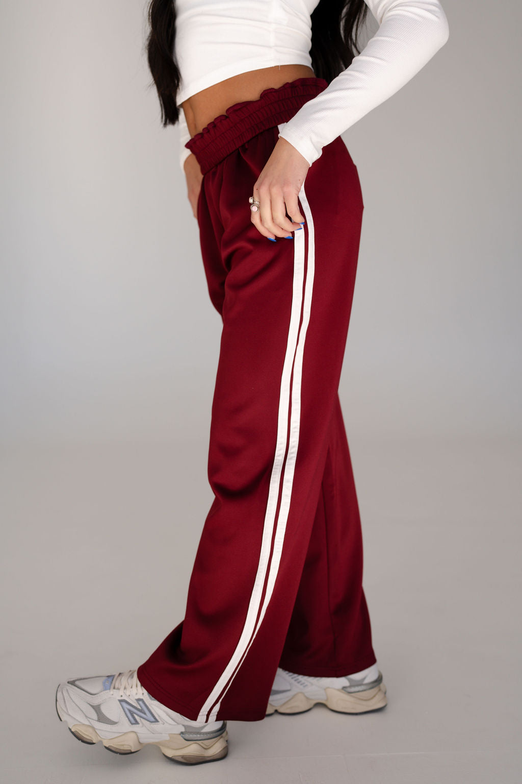 Jane Wide Leg Track Pants