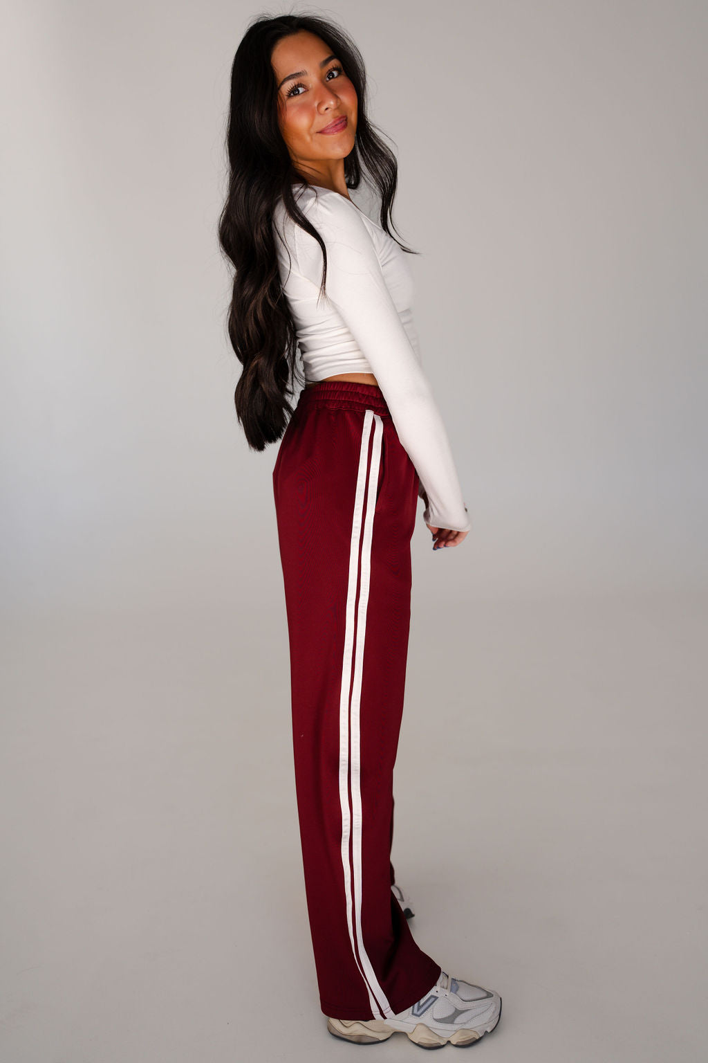 Jane Wide Leg Track Pants