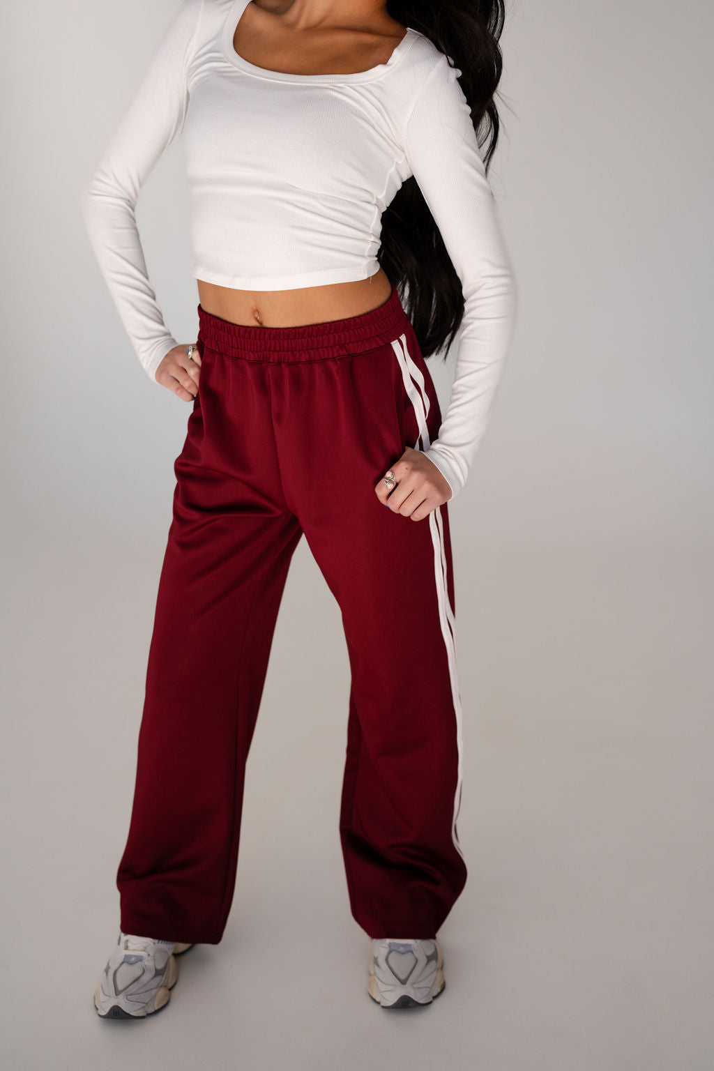 Jane Wide Leg Track Pants