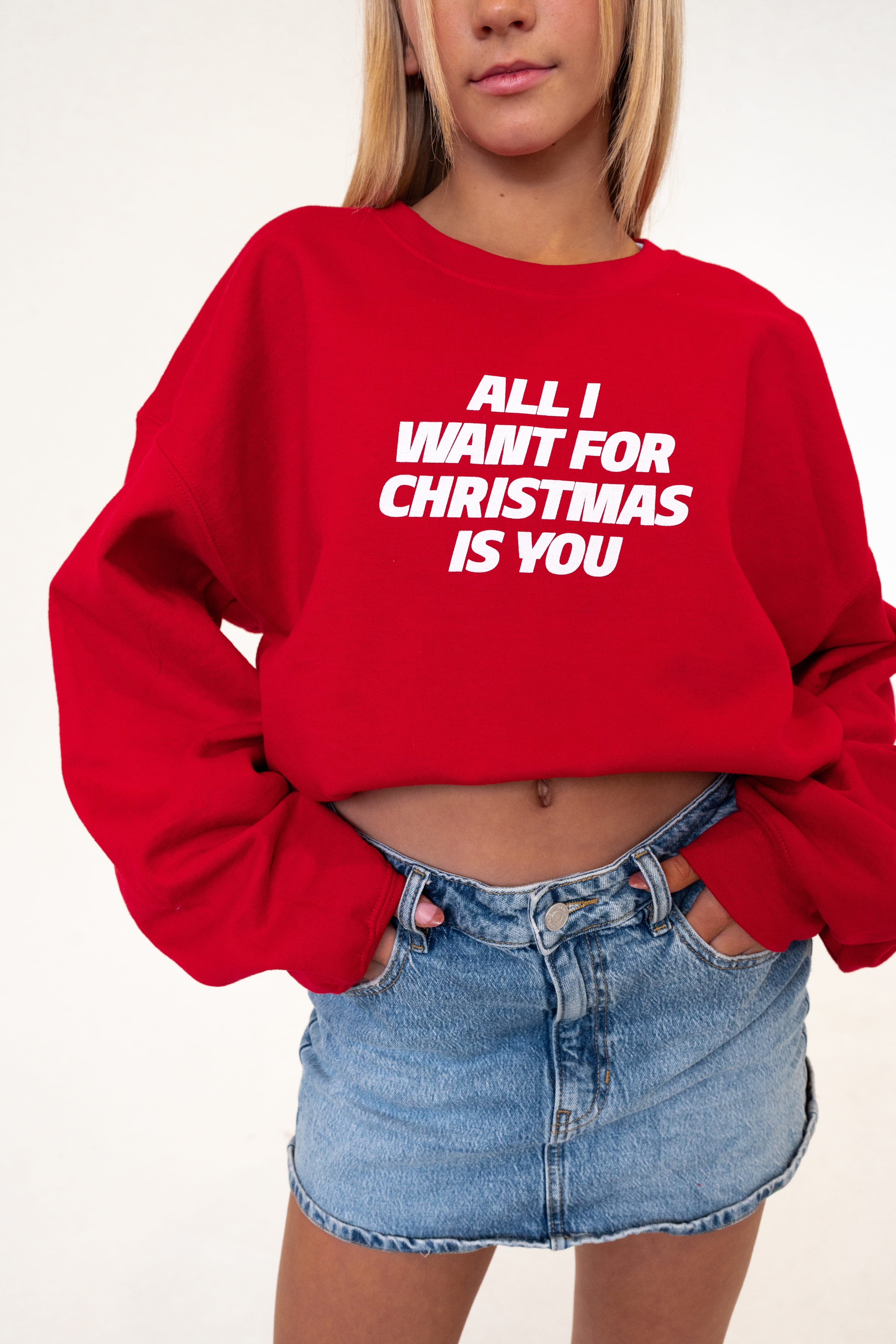 All I Want For Christmas Crewneck