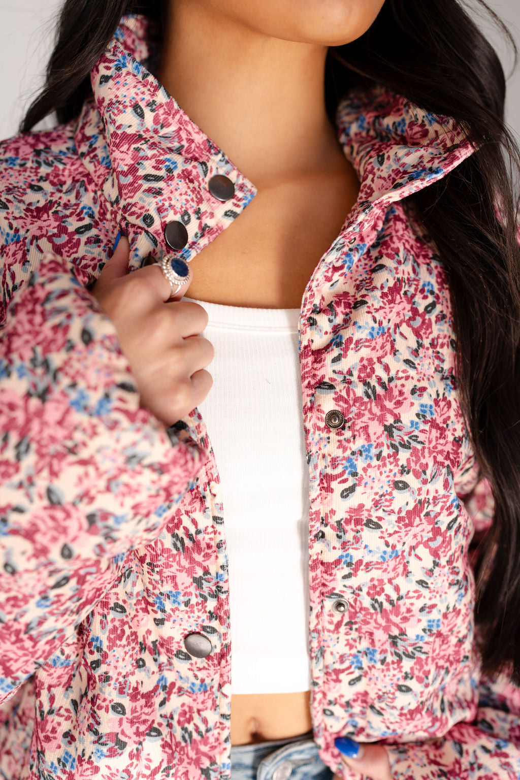 Ellie Floral Puffer Jacket