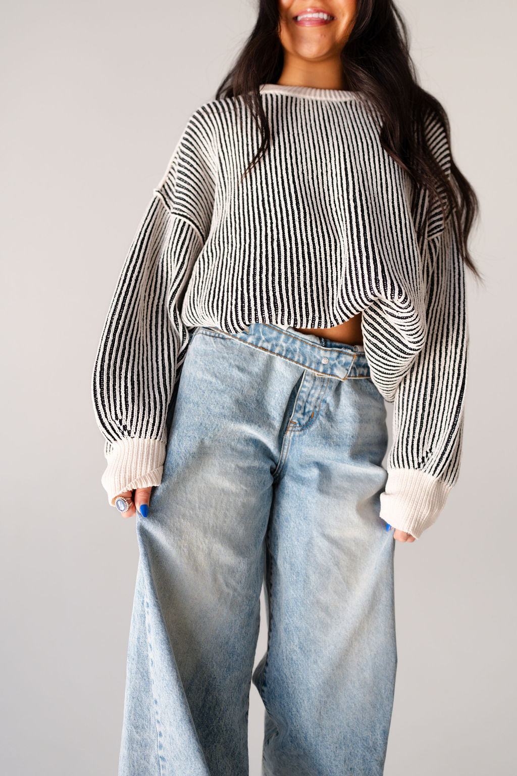 Sophia Stripe Sweater