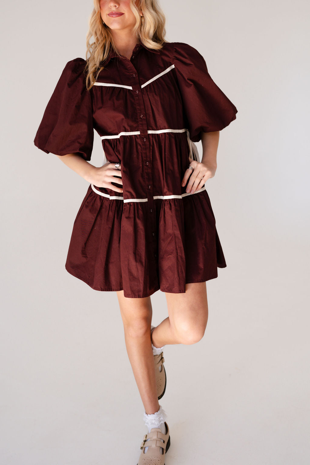 Lane Babydoll Shirt Dress