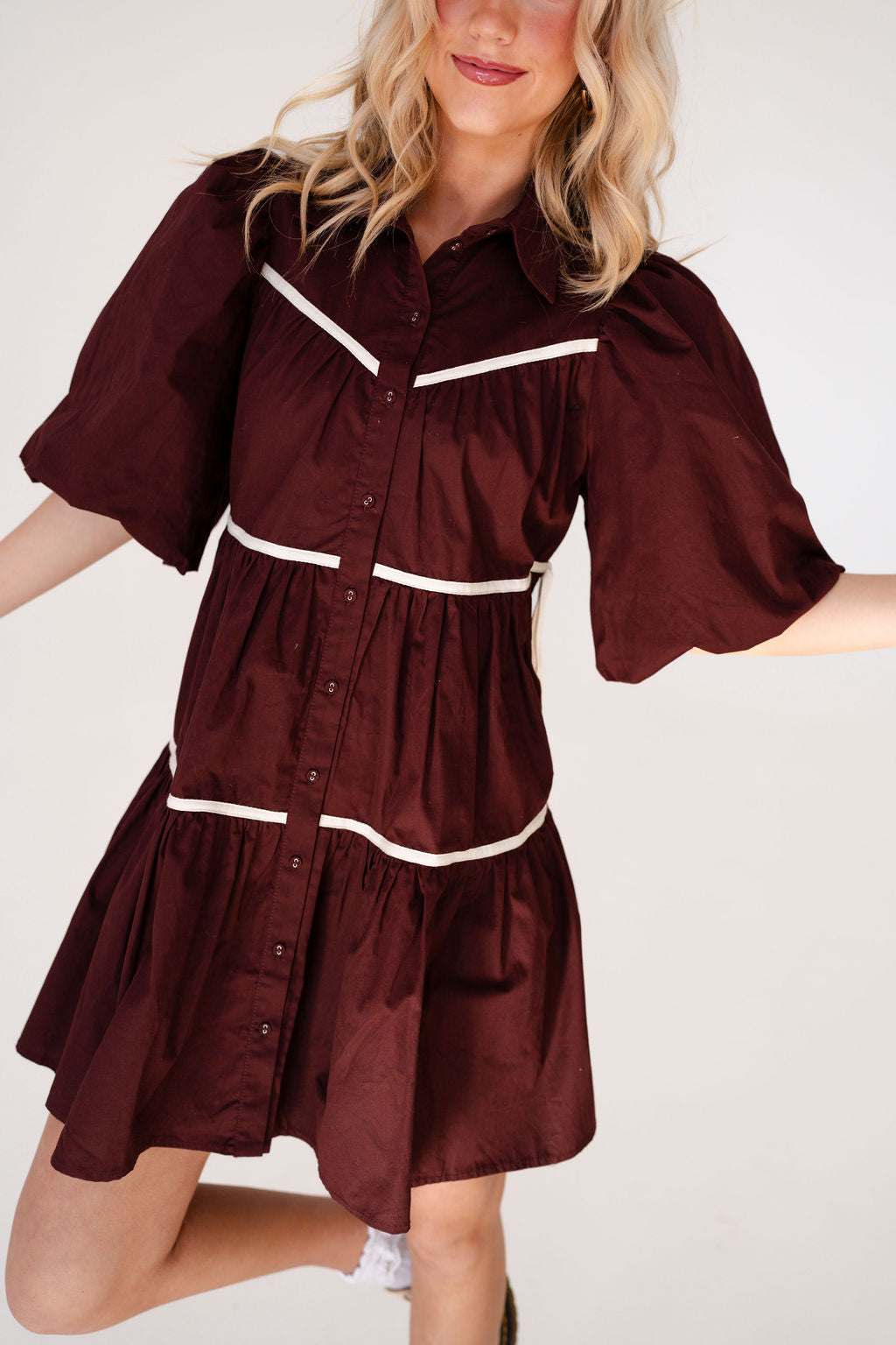 Lane Babydoll Shirt Dress