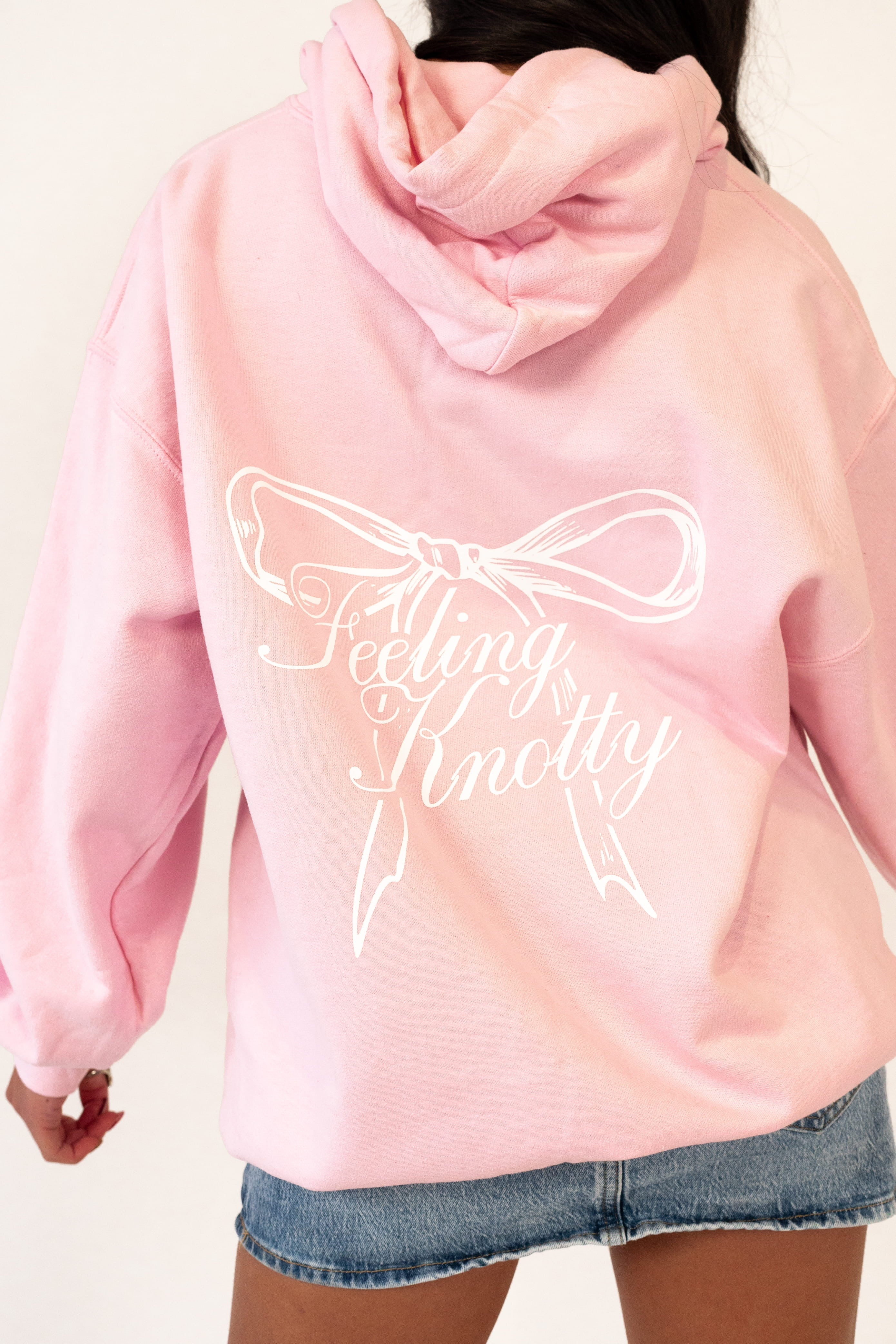 Feeling Knotty Bow Hoodie