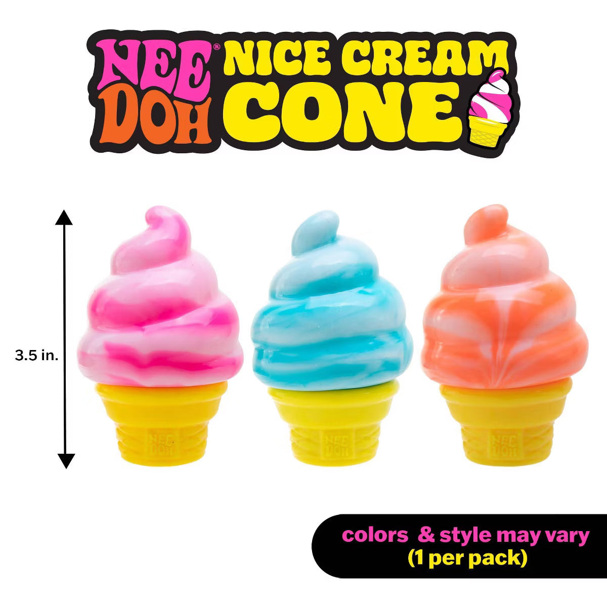 Needoh Nice Cream Cone Squishy
