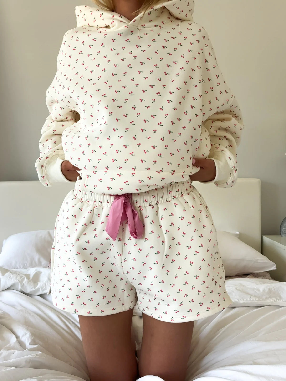 Cherries All Over Shorts