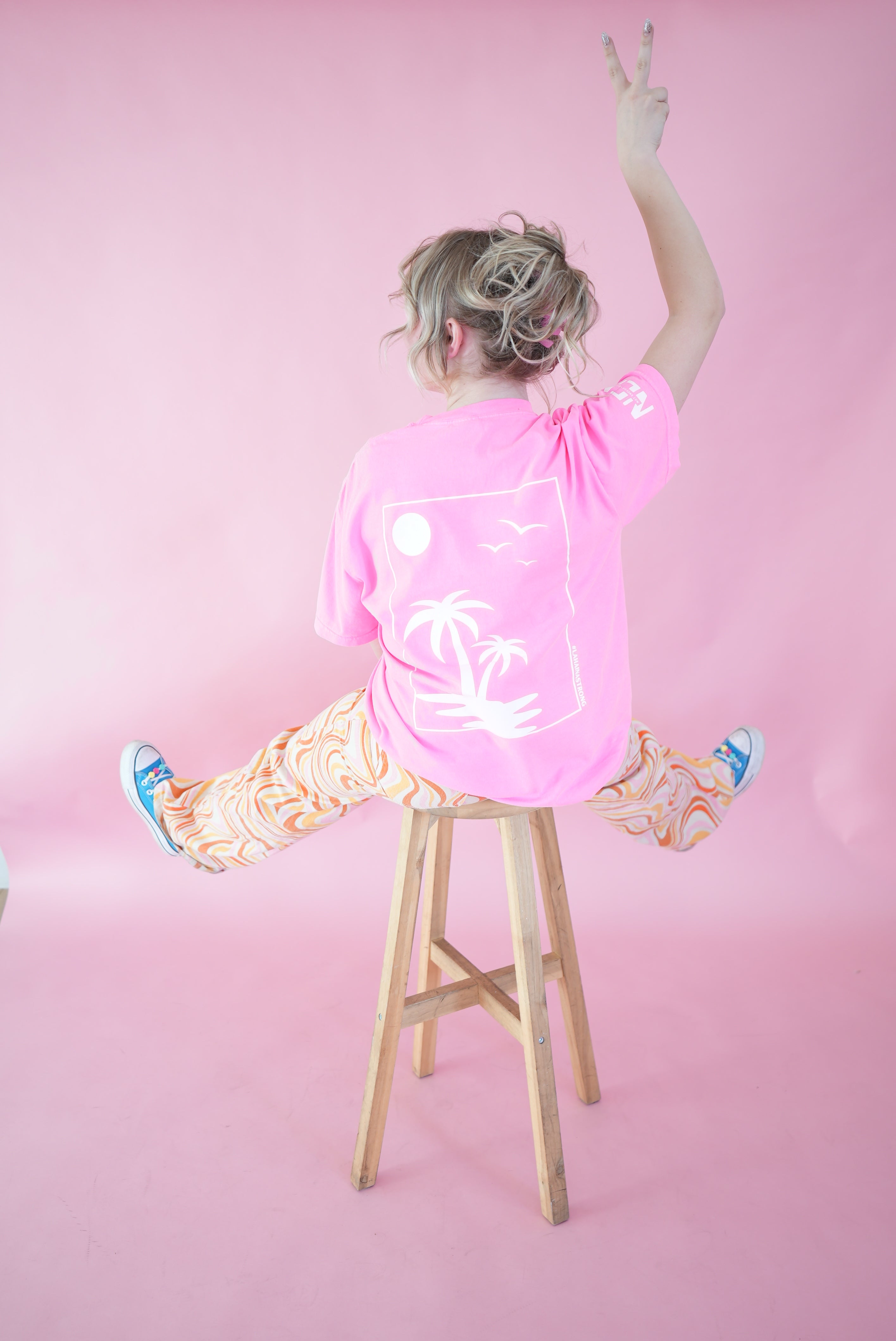 Lahaina Strong T-Shirt in Pink