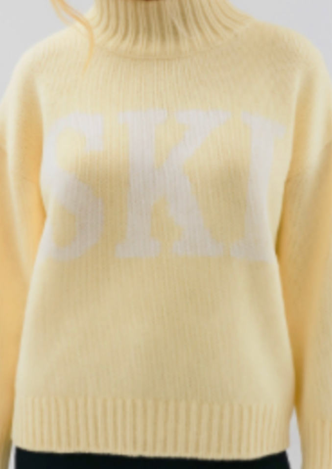 Ski Mockneck Knit Sweater