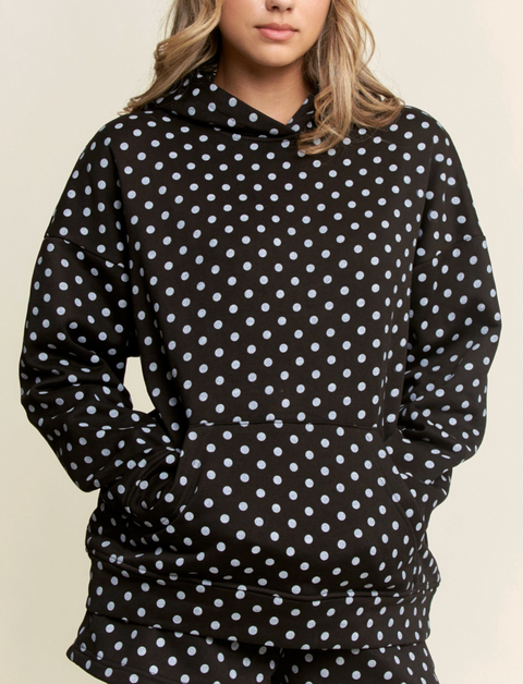 Hannah Polka Dot Hoodie – Sixteen
