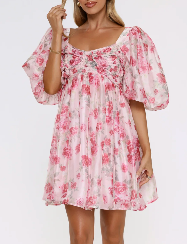 Melody Floral Mini Dress