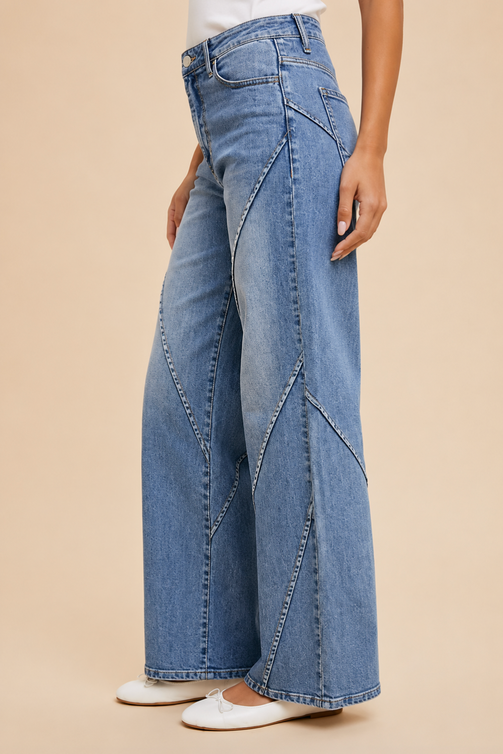 Jillian High Rise Wide Leg Jeans
