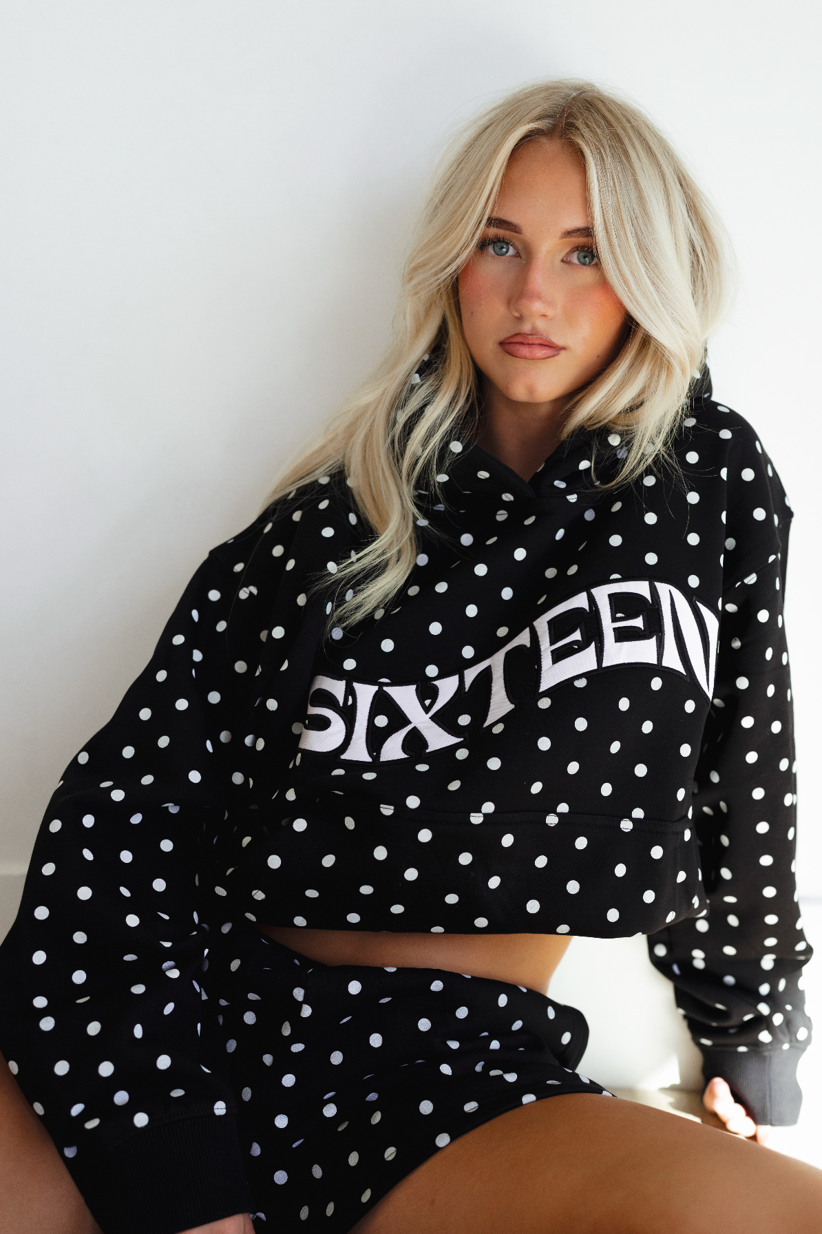 Dottie Short Set in Black & White