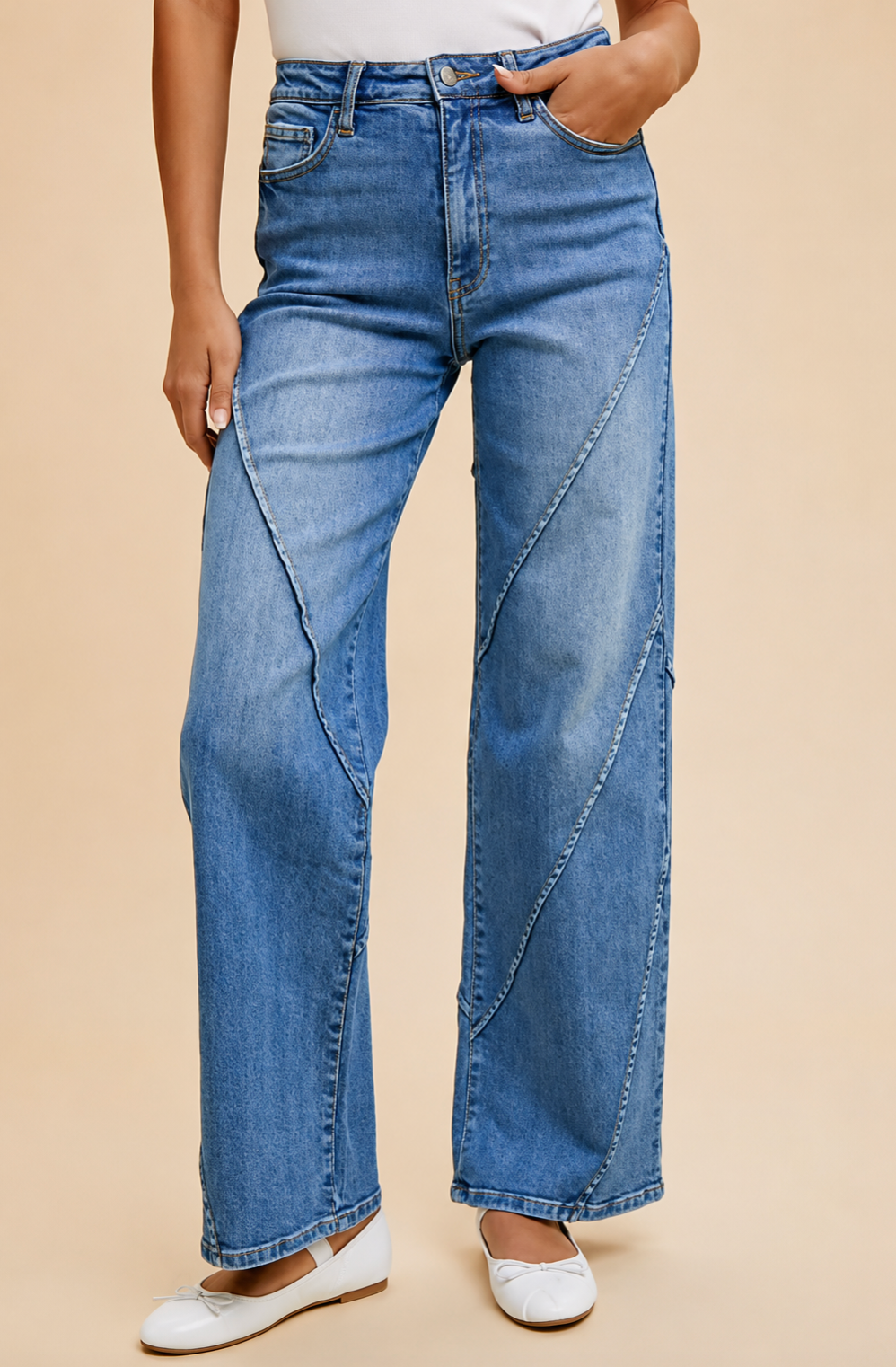 Jillian High Rise Wide Leg Jeans