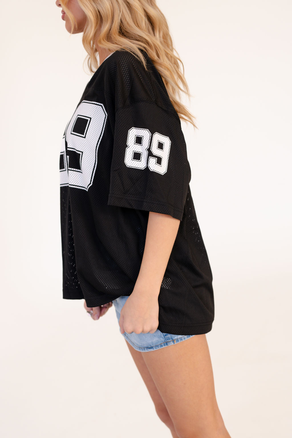 Taylor 89 Jersey Top in Black