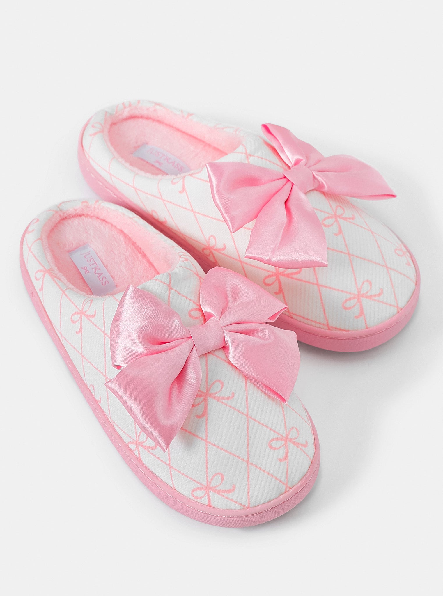 JustKass Bow Slippers