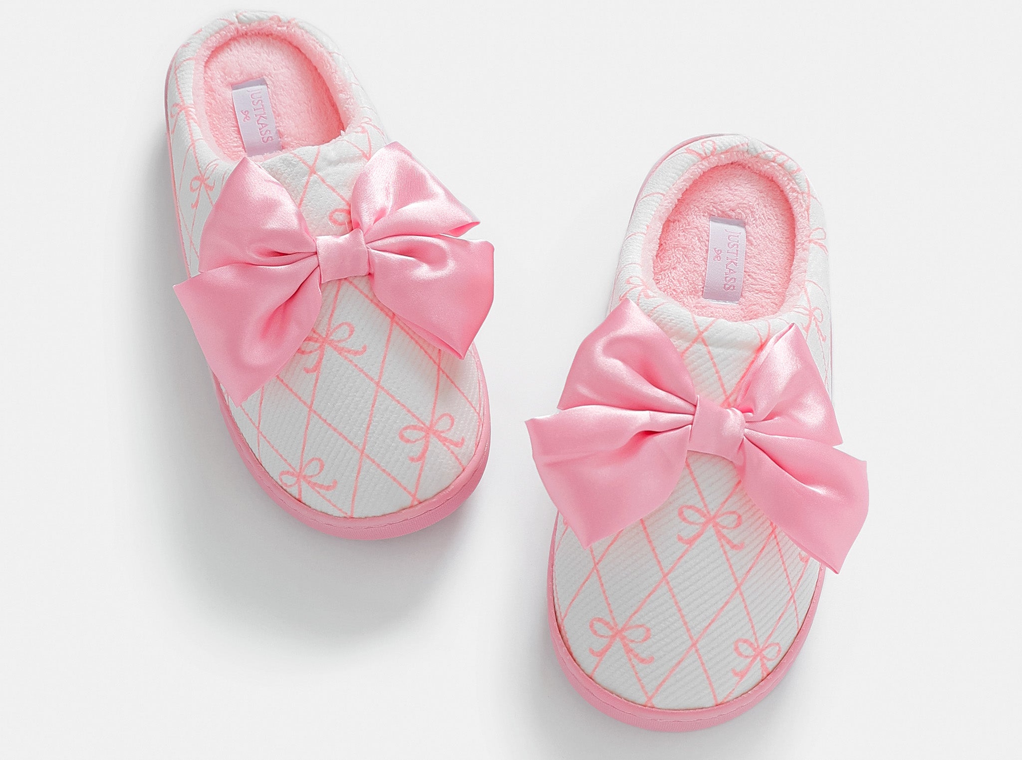 JustKass Bow Slippers