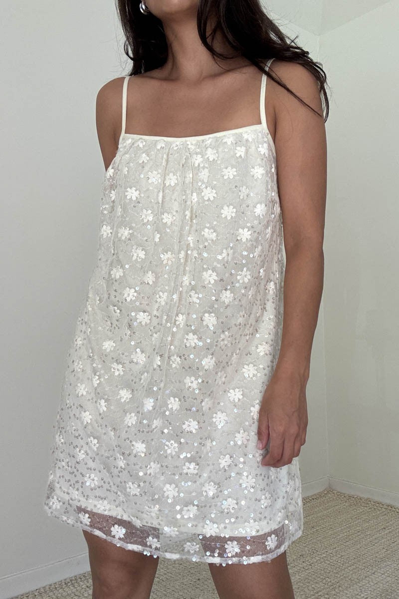 Lexie Sequined Embroidered Dress